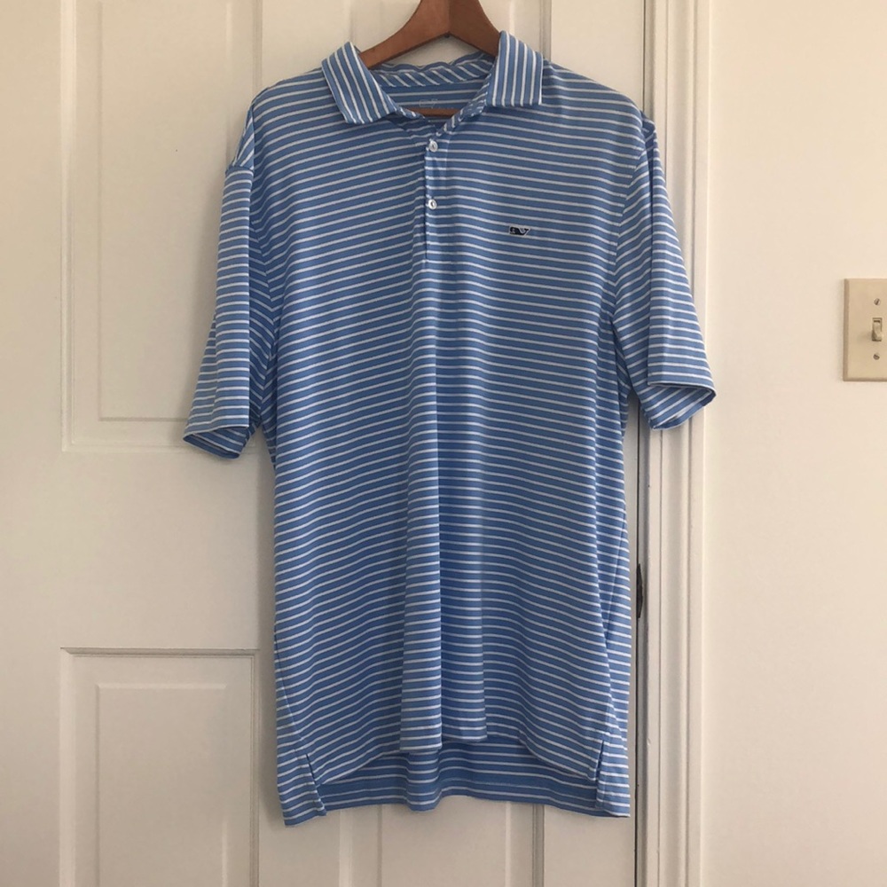 Vineyard Vines Polo (Large, Blue, Great Condition)